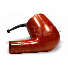Cachimbo Bertoldi Maestro Briar Âmbar 9mm Anel Dourado